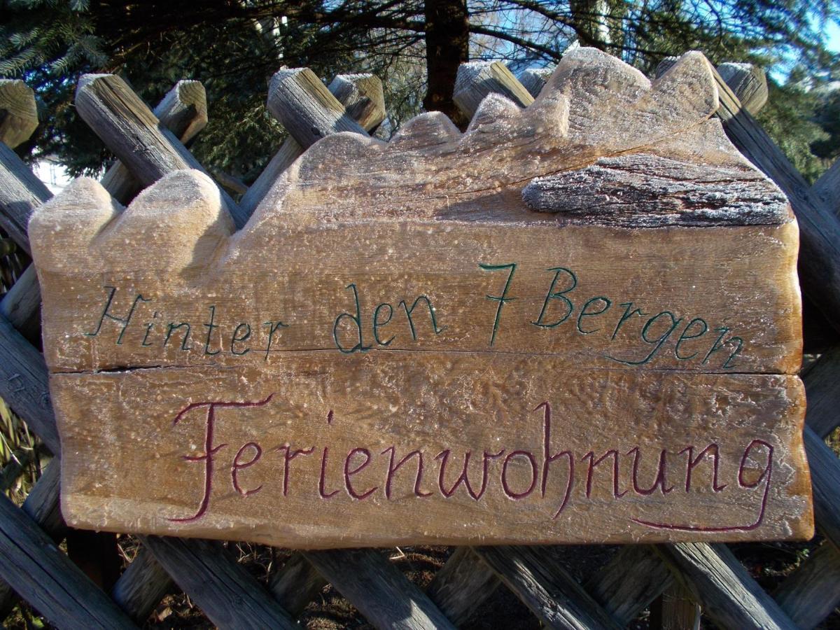 Ferienwohnung "Hinter Den Sieben Bergen" Schwarzenberg (Saxony) Exterior foto